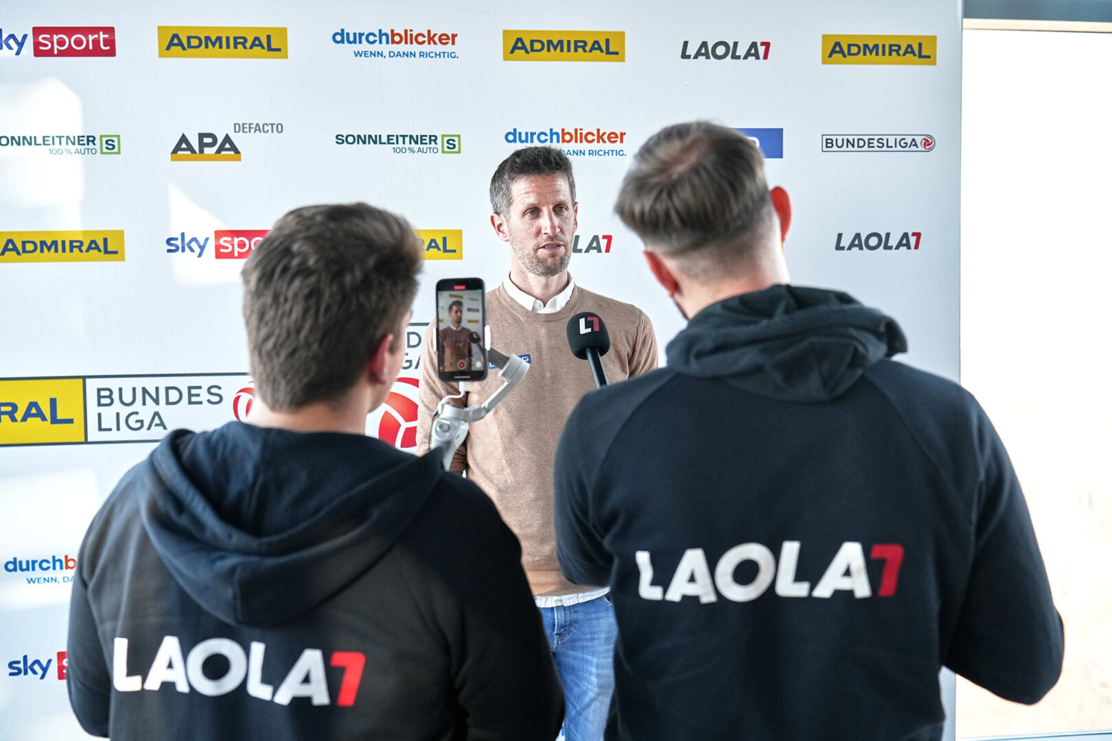 LAOLA1 Video-Team PK Admiral Bundesliga